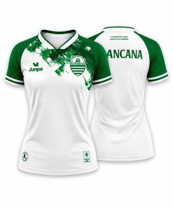 CAMISA DE JOGO FRANCANA BRANCO BABY LOOK